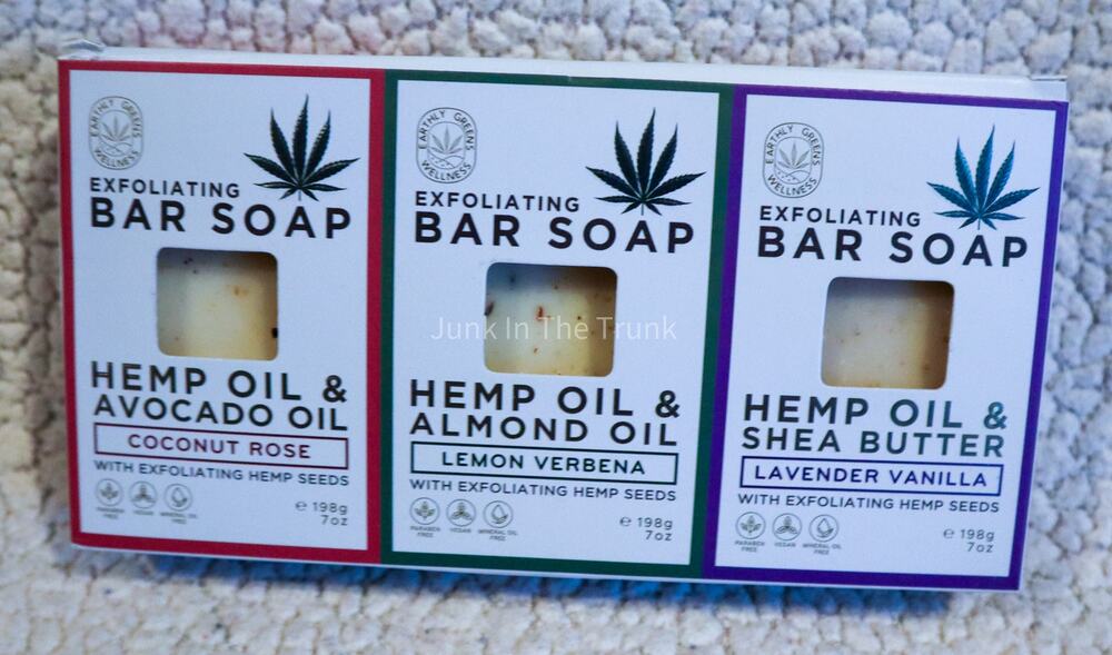Exfoliating bar soap bundle